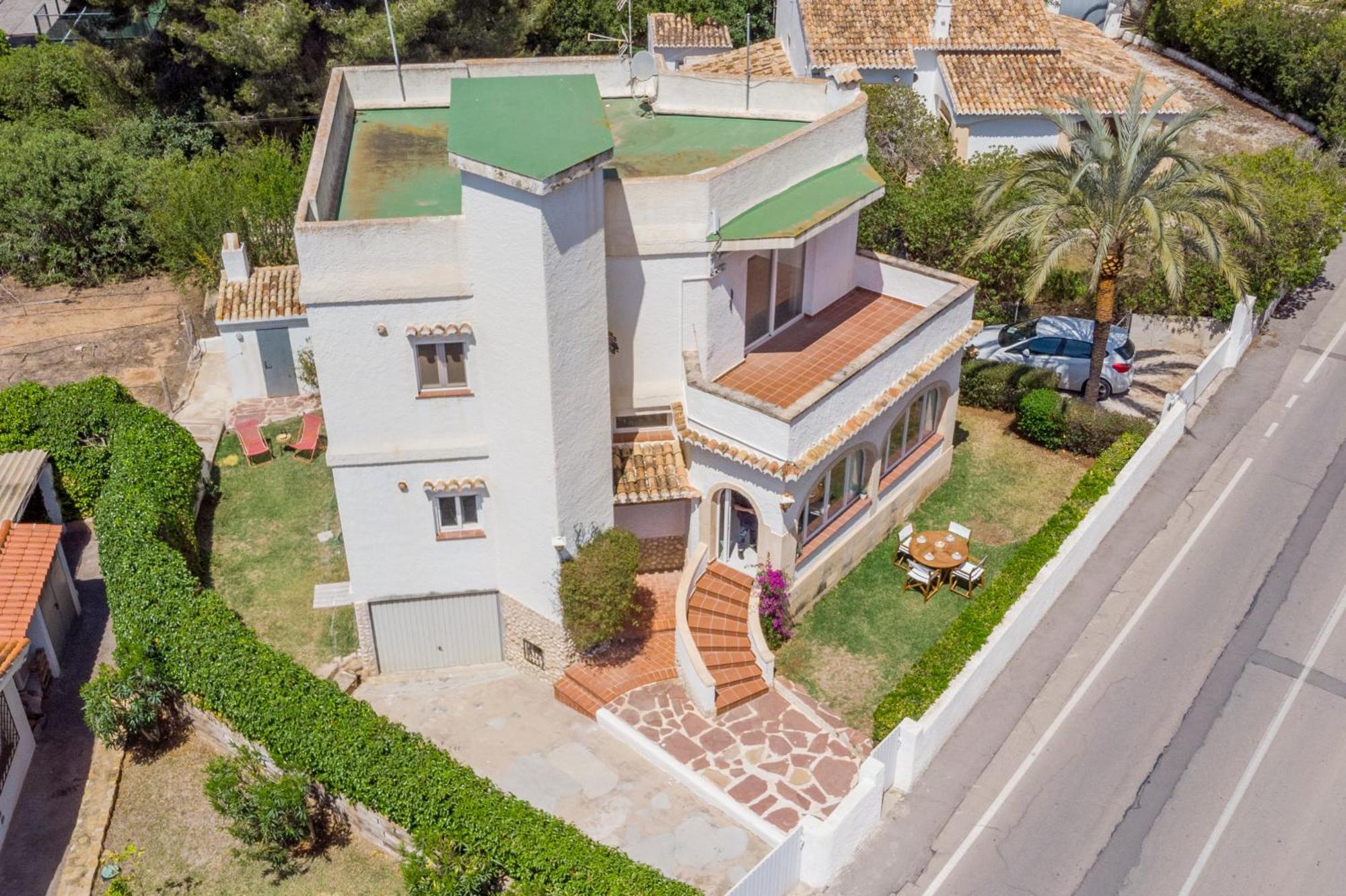 Chalet Independiente A 50 Metros De Cala Blanca Jávea Exterior foto